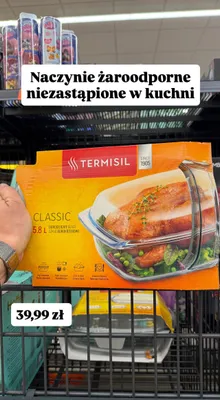 Naczynie żaroodporne ze szkła borokrzemowego 5,8 l promocja w Biedronka