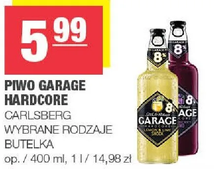 Piwo Garage Hardcore promocja w SPAR