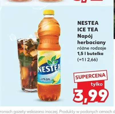 Napój herbaciany Nestea Ice Tea promocja w Kaufland