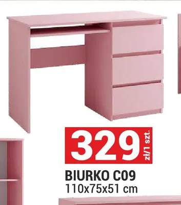 Biurko C09 promocja w Merkury Market