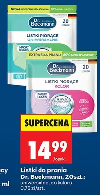 Listki do prania kolorowego promocja w Biedronka