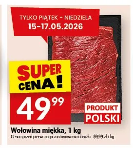 Wołowina miękka polska promocja w Twój Market