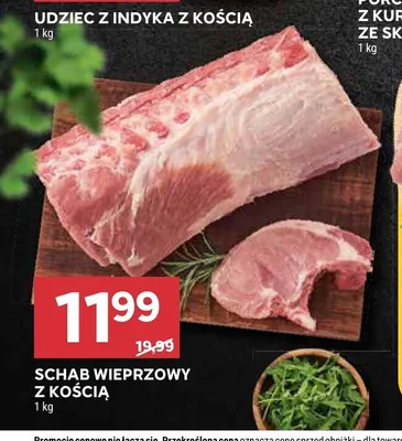 Schab wieprzowy z kością promocja w Stokrotka
