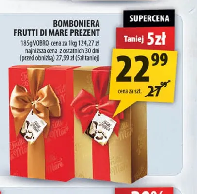Bomboniera Frutti di Mare prezent Vobro promocja w Arhelan