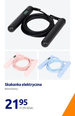 Skakanka elektryczna promocja w Action