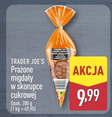 Prażone migdały w skorupce cukrowej promocja w Aldi