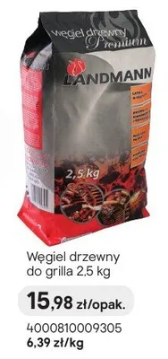 Węgiel drzewny do grilla 2.5kg promocja w Castorama