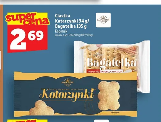 Ciastka Bagatelka Kopernik promocja w TOPAZ