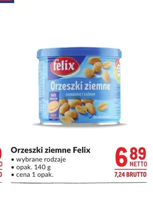 Orzeszki ziemne Felix promocja w Makro