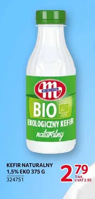 Kefir naturalny eko Mlekovita 1,5% promocja w Selgros