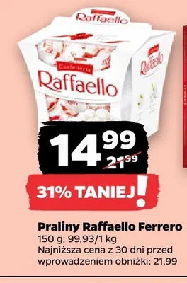 Praliny Raffaello Ferrero promocja w Netto