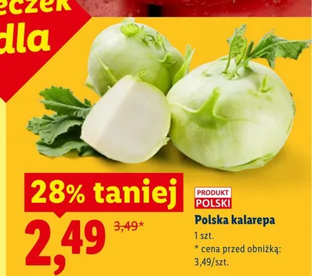 Kalarepa polska Lidl promocja w Lidl