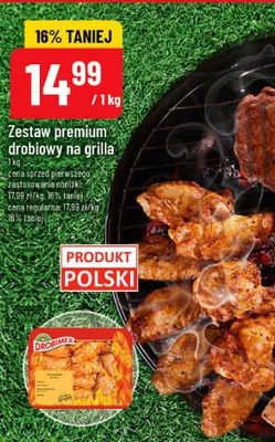 Zestaw premium drobiowy na grilla Drobimex promocja w POLOmarket