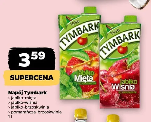 Napój jabłko-wiśnia promocja w Netto