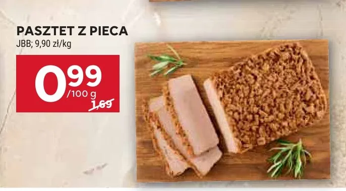 Pasztet z pieca JBB promocja w Stokrotka
