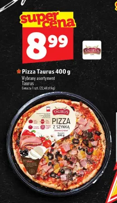 Pizza z szynką Taurus promocja w TOPAZ