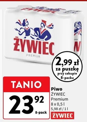Piwo Premium promocja w Intermarche