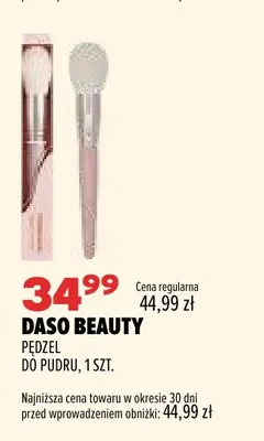 Pędzel do pudru Daso Beauty promocja w Drogerie Natura