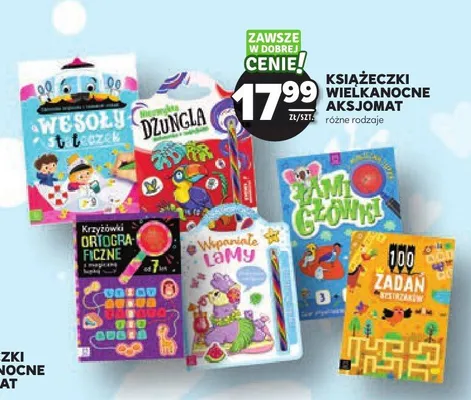 Książeczki wielkanocne Aksjomat promocja w Stokrotka