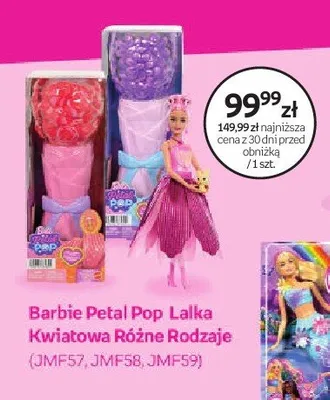 Lalka Barbie Petal Pop Kwiatowa promocja w Dzień Dziecka