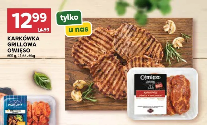 Karkówka grillowa O!Mięso promocja w Stokrotka