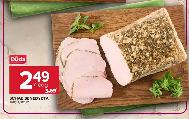 Schab Benedykta Duda promocja w Stokrotka