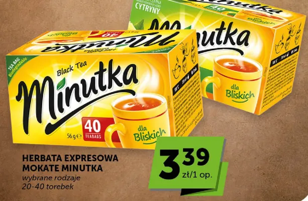 Herbata ekspresowa Black Tea promocja w ABC