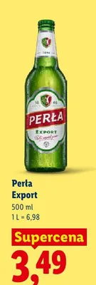 Piwo Perła Export promocja w Lidl