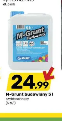 Grunt budowlany Mapei M-Grunt promocja w Bricomarche