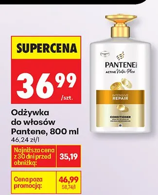 Odżywka do włosów Pantene 800 ml promocja w Biedronka