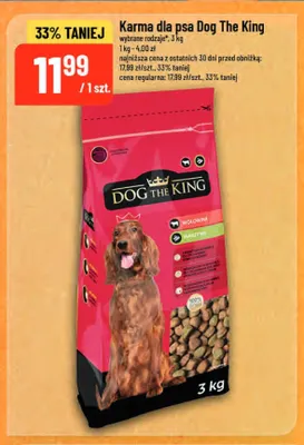 Karma dla psa Dog The King promocja w POLOmarket