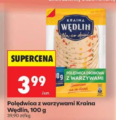 Polędwica z warzywami Kraina Wędlin promocja w Biedronka