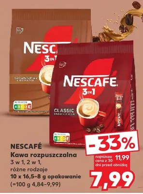 Kawa rozpuszczalna 2w1 różne rodzaje promocja w Kaufland