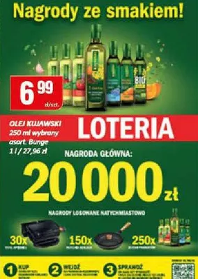 Olej Kujawski wybrany asortyment promocja w Chorten