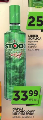 Napój alkoholowy Stock Prestige WOW promocja w Euro Sklep