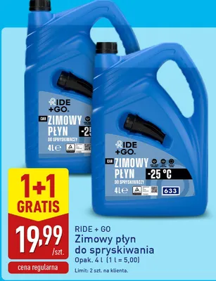 Zimowy płyn do spryskiwania promocja w Aldi