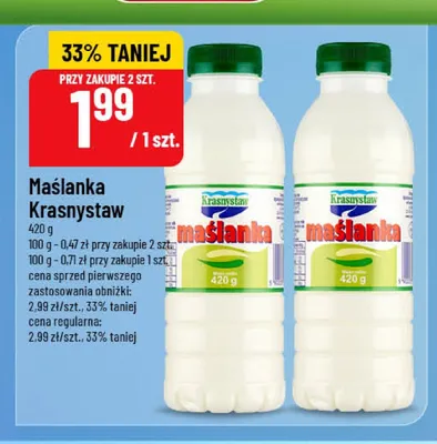 Maślanka Krasnystaw promocja w POLOmarket
