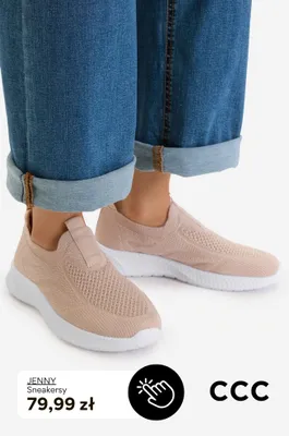 Sneakersy Jenny promocja w CCC