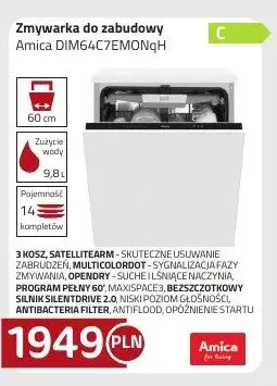 Zmywarka do zabudowy promocja w kakto.pl