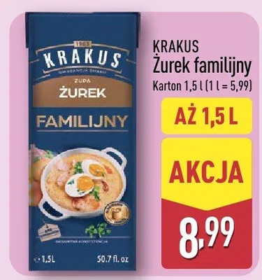 Żurek familijny promocja w Aldi