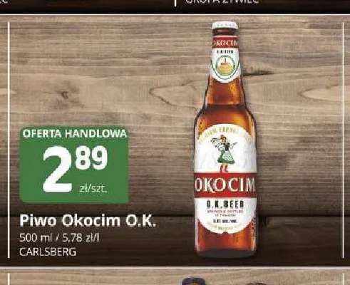 Piwo Okocim O.K. Beer promocja w Marketvita