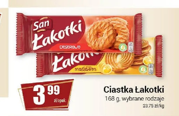 Ciastka San Łakotki promocja w Premium Nasz Sklep