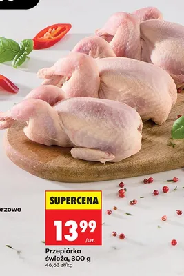 Przepiórka świeża promocja w Biedronka