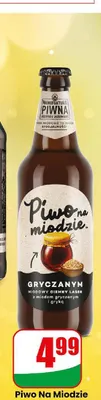 Piwo na miodzie gryczanym Manufaktura Piwna promocja w Dino
