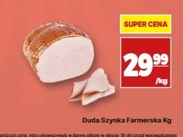 Szynka farmerska Duda promocja w API Market