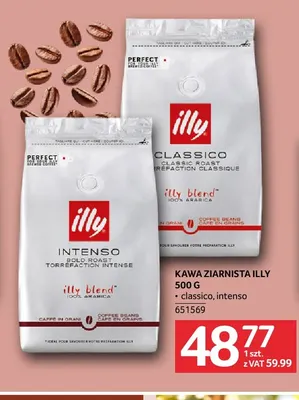 Kawa ziarnista Illy classico promocja w Selgros