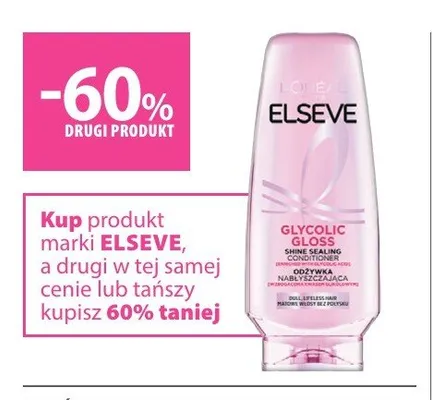 Odżywka do włosów L'Oreal Elseve Glycolic Gloss promocja w Hebe