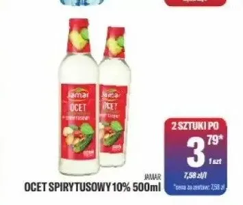 Ocet spirytusowy Jamar 10% promocja w Tomi Markt