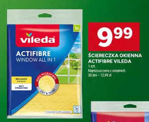 Ściereczka okienna Actifibre promocja w Stokrotka