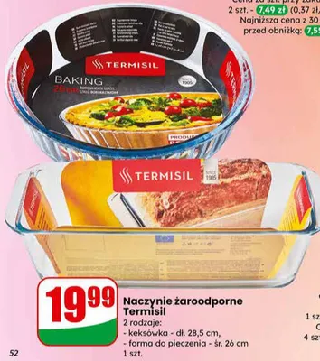 Naczynie żaroodporne promocja w Dino
